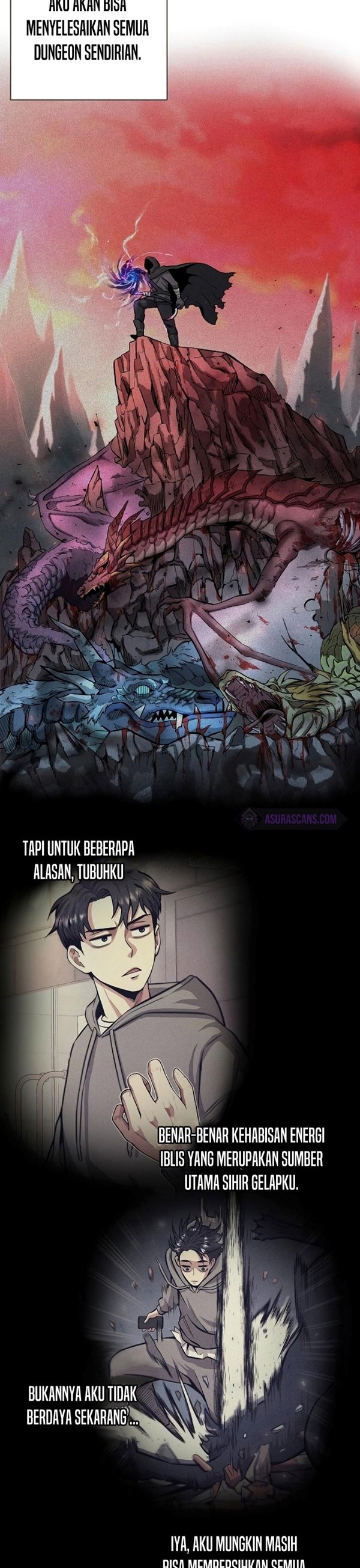 Read The Dark Mage’s Return to Enlistment Bahasa Indonesia ID Manga Online