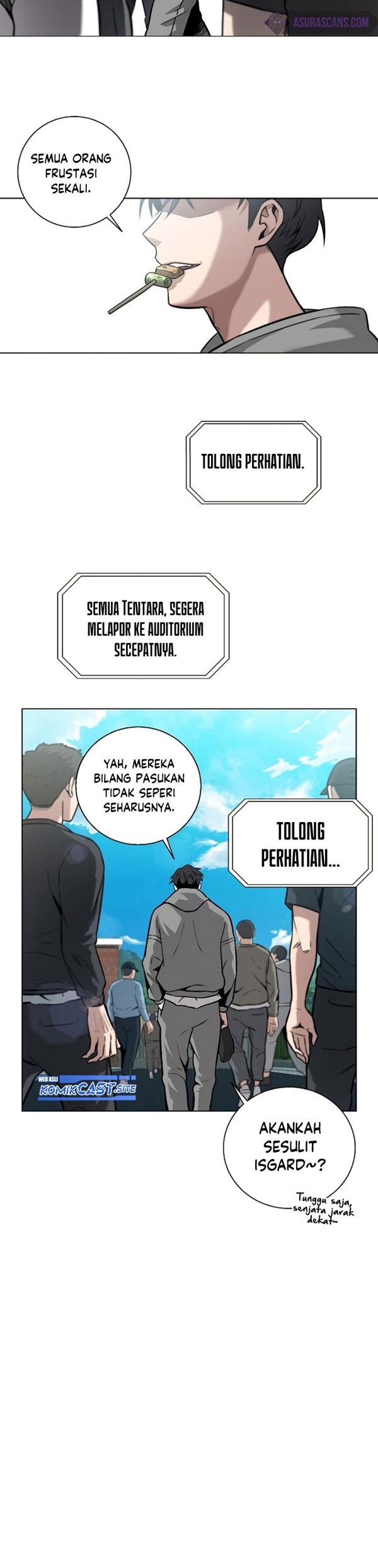 Read The Dark Mage’s Return to Enlistment Bahasa Indonesia ID Manga Online