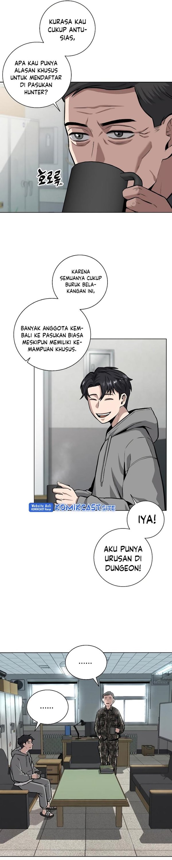 Read The Dark Mage’s Return to Enlistment Bahasa Indonesia ID Manga Online