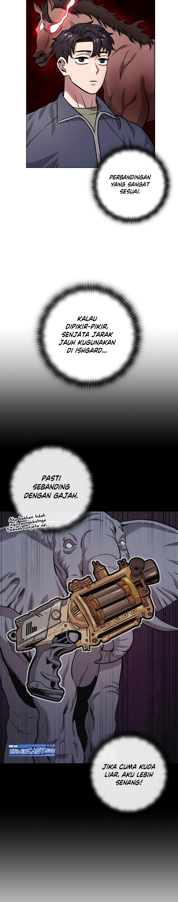 Read The Dark Mage’s Return to Enlistment Bahasa Indonesia ID Manga Online
