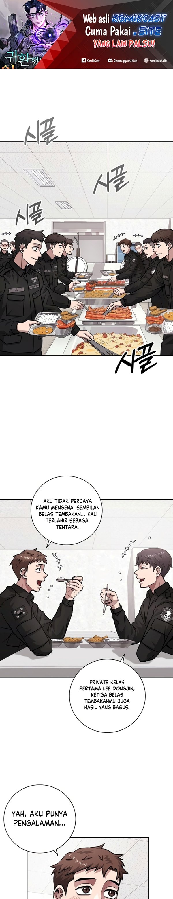 Read The Dark Mage’s Return to Enlistment Bahasa Indonesia ID Manga Online
