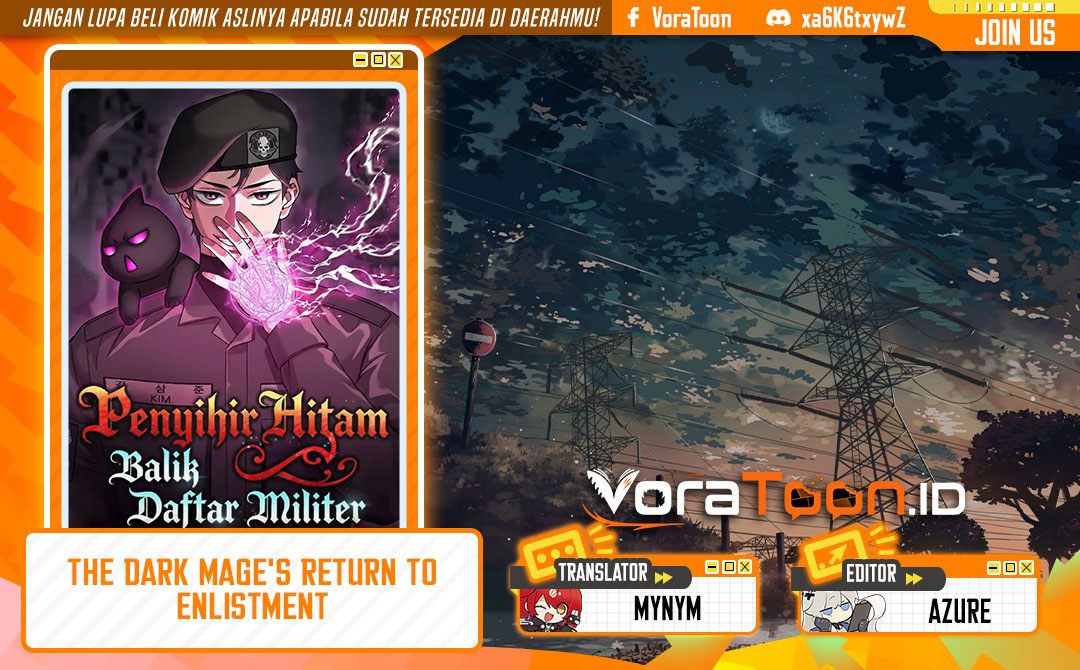 Read The Dark Mage’s Return to Enlistment Bahasa Indonesia ID Manga Online