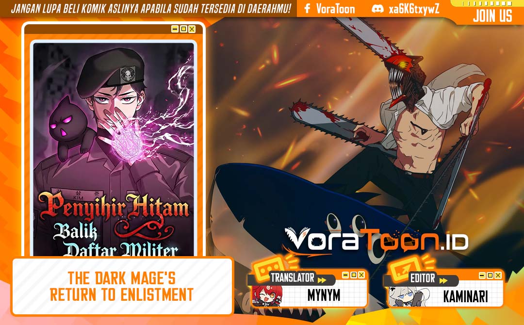 Read The Dark Mage’s Return to Enlistment Bahasa Indonesia ID Manga Online
