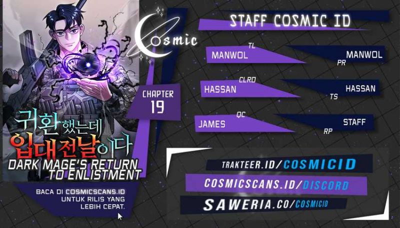Read The Dark Mage’s Return to Enlistment Bahasa Indonesia ID Manga Online