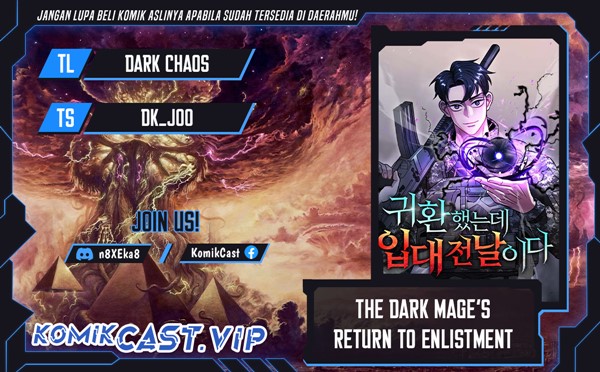 Read The Dark Mage’s Return to Enlistment Bahasa Indonesia ID Manga Online