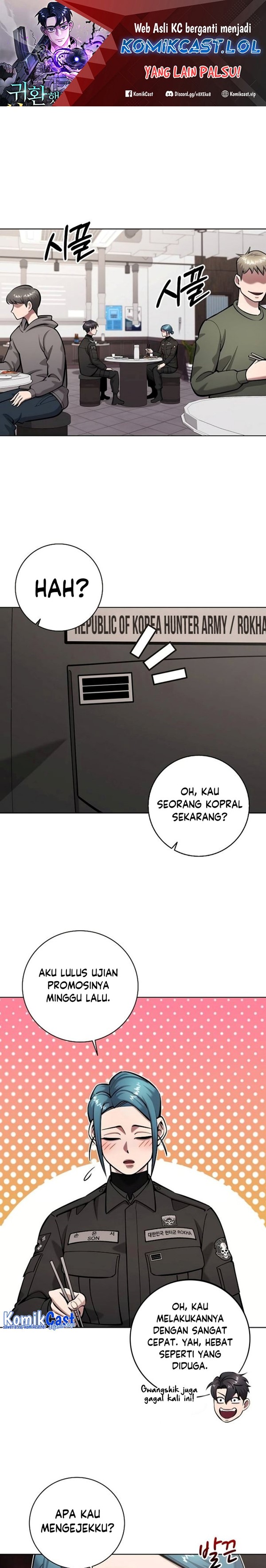 Read The Dark Mage’s Return to Enlistment Bahasa Indonesia ID Manga Online