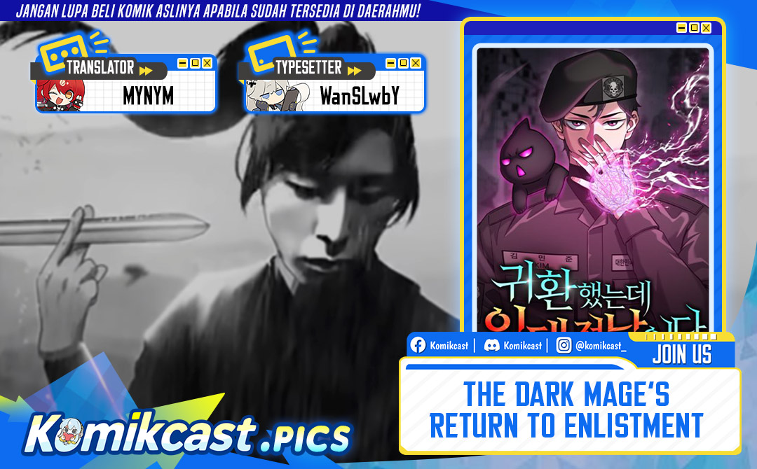 Read The Dark Mage’s Return to Enlistment Bahasa Indonesia ID Manga Online
