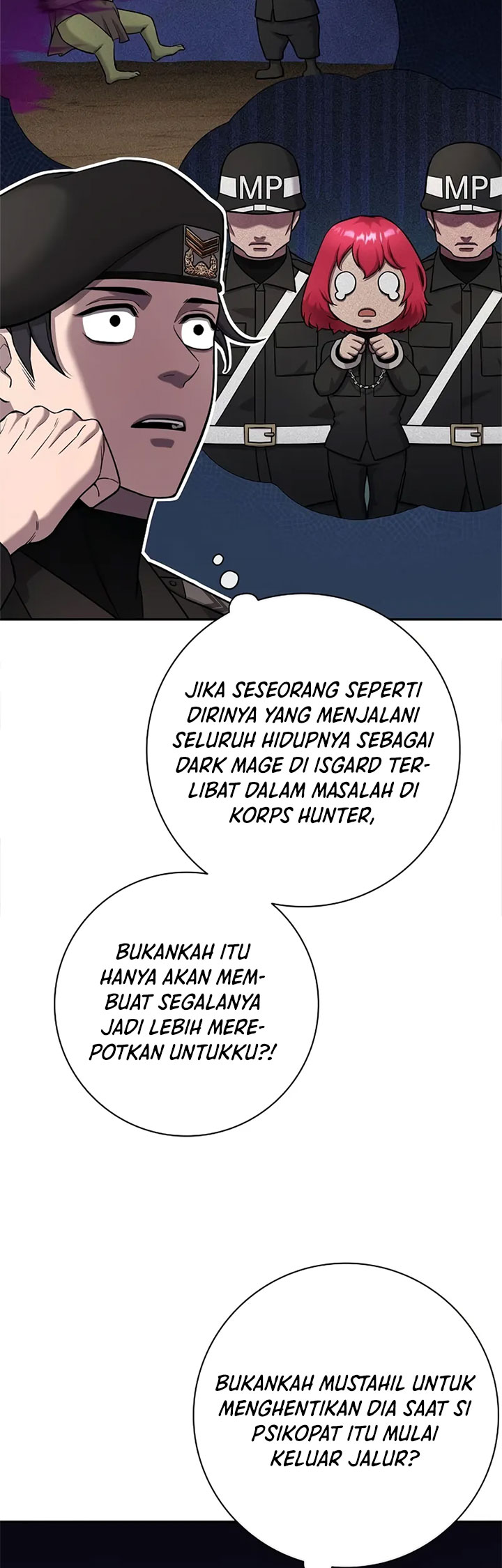 Read The Dark Mage’s Return to Enlistment Bahasa Indonesia ID Manga Online