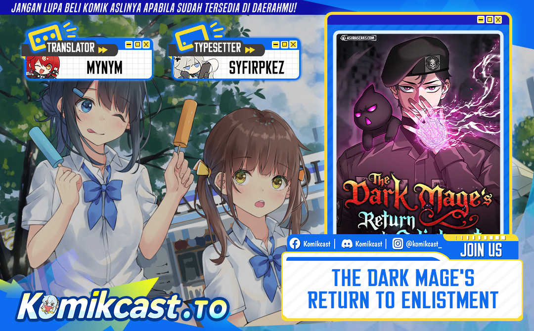 Read The Dark Mage’s Return to Enlistment Bahasa Indonesia ID Manga Online