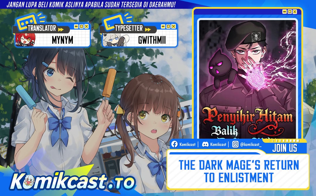 Read The Dark Mage’s Return to Enlistment Bahasa Indonesia ID Manga Online