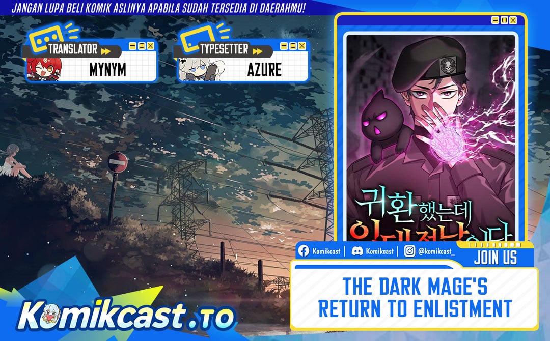 Read The Dark Mage’s Return to Enlistment Bahasa Indonesia ID Manga Online