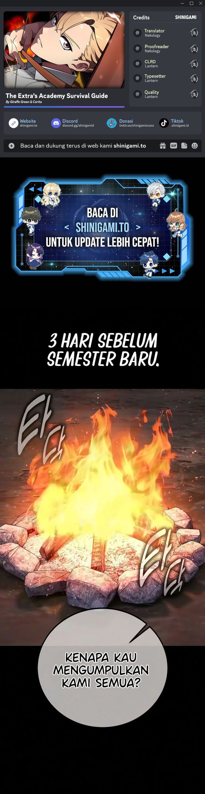 Read The Extra’s Academy Survival Guide Bahasa Indonesia ID Manga Online