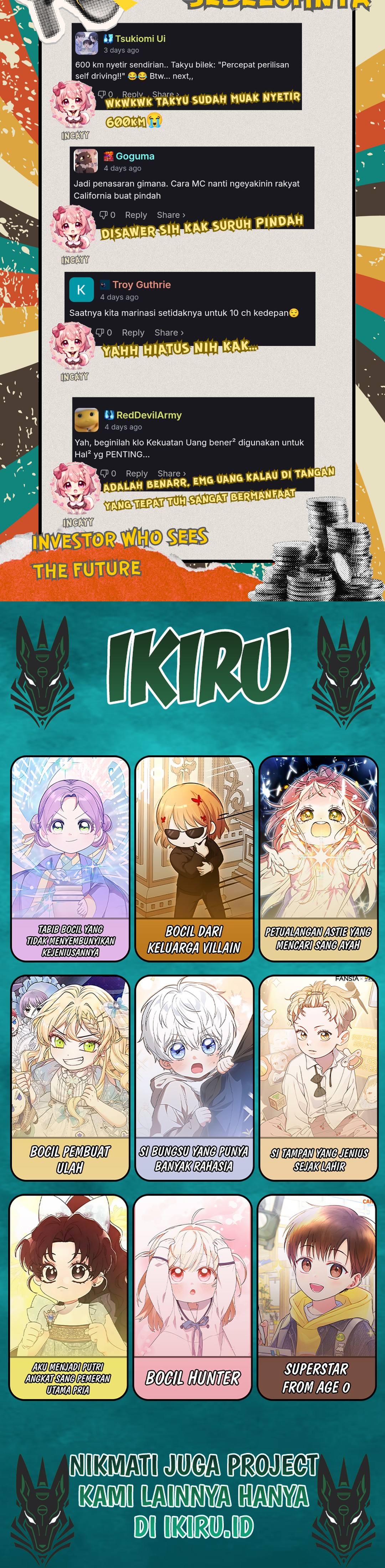 Read The Investor Who Sees The Future ID Manga Online