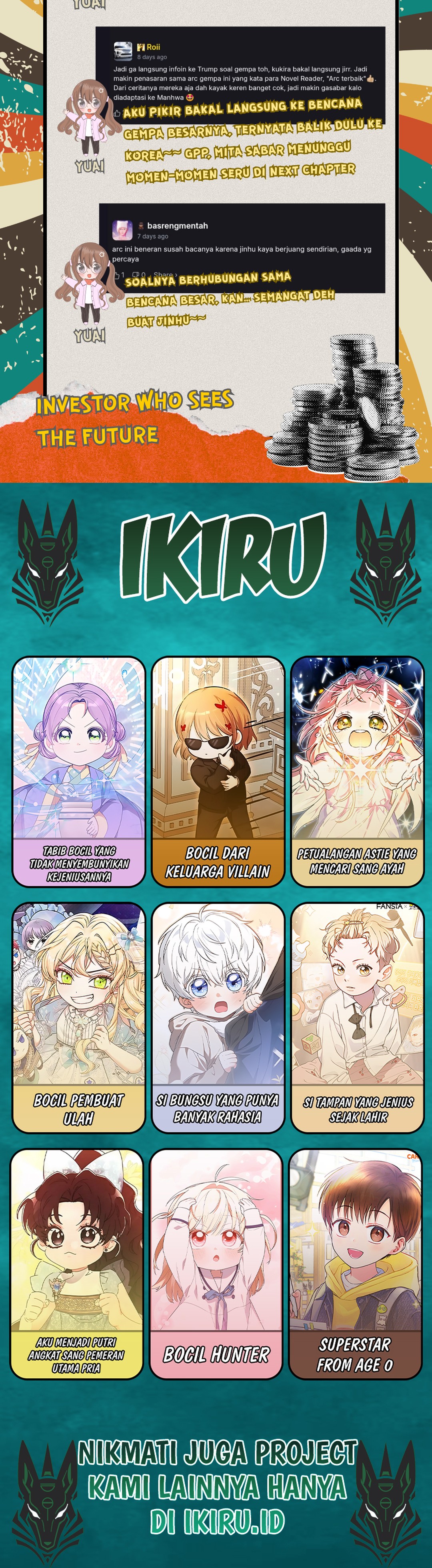 Read The Investor Who Sees The Future ID Manga Online