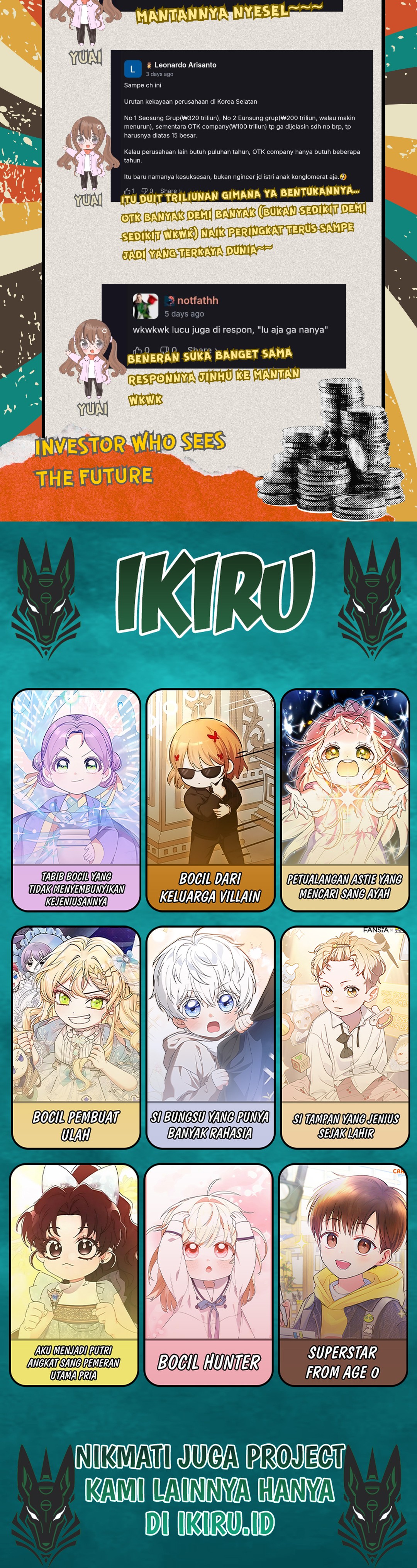 Read The Investor Who Sees The Future ID Manga Online
