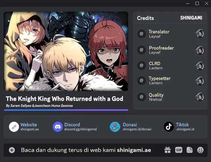 Read The Knight King Who Returned with a God ID Manga Online