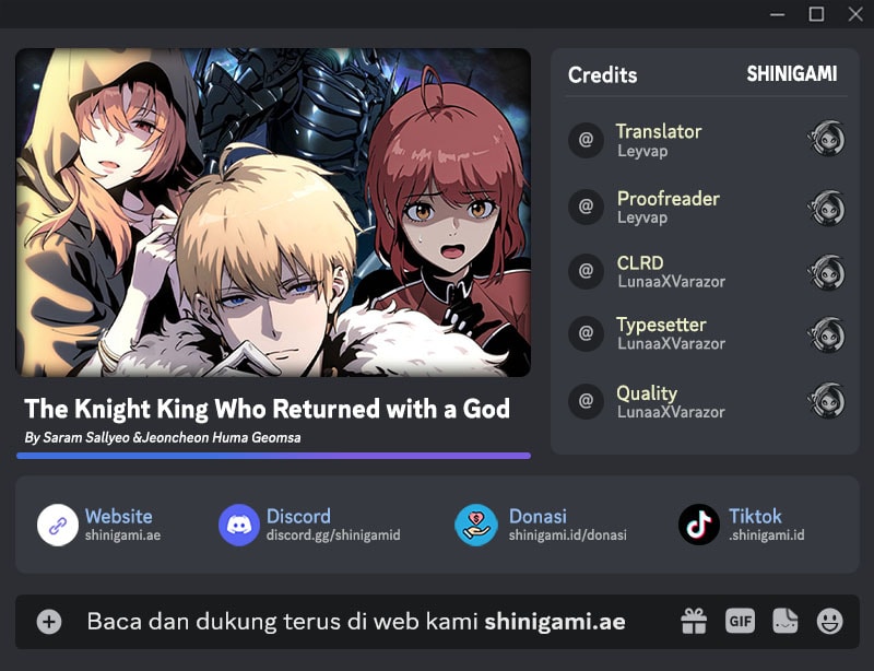 Read The Knight King Who Returned with a God ID Manga Online