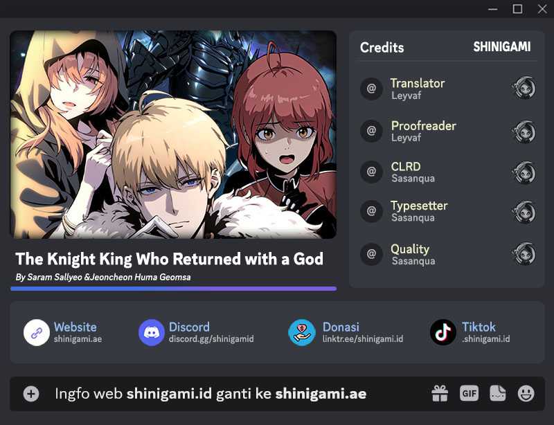 Read The Knight King Who Returned with a God ID Manga Online