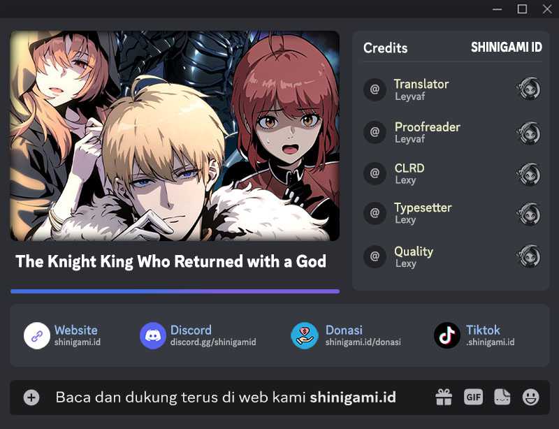 Read The Knight King Who Returned with a God ID Manga Online