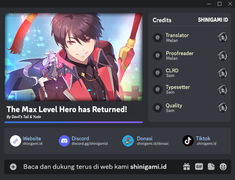 Read The Max Level Hero Has Returned ID Manga Online