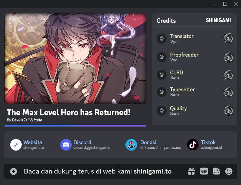 Read The Max Level Hero Has Returned ID Manga Online