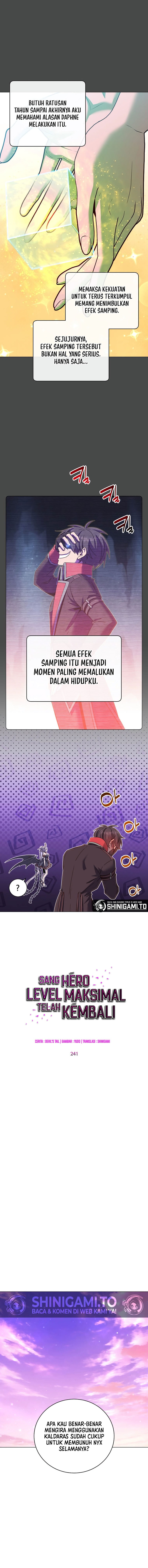 Read The Max Level Hero Has Returned ID Manga Online