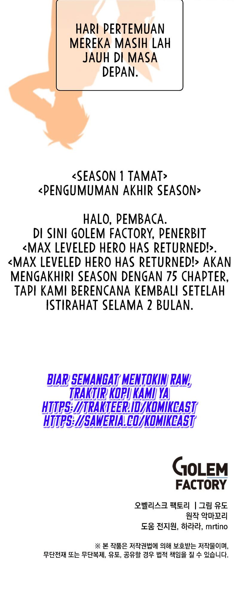 Read The Max Level Hero Has Returned ID Manga Online