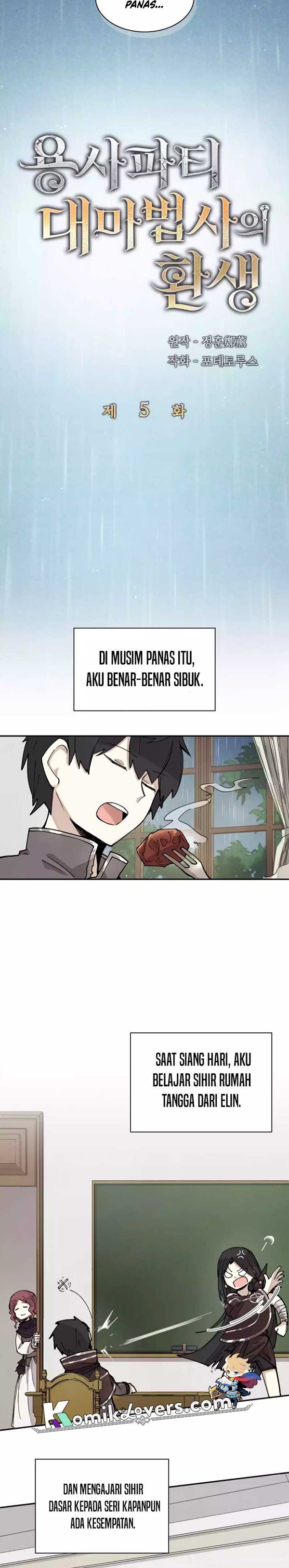 Read The Rebirth of the Hero’s Party’s Archmage Bahasa Indonesia ID Manga Online