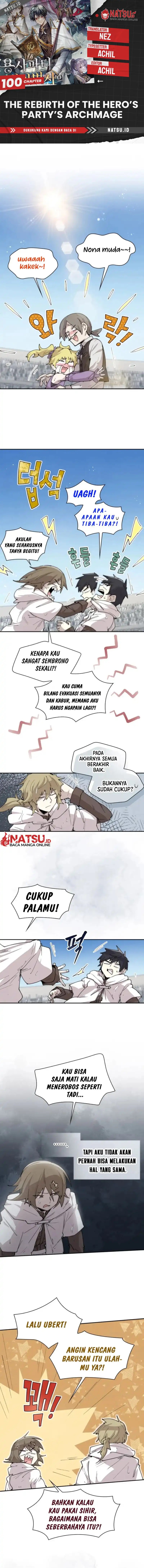 Read The Rebirth of the Hero’s Party’s Archmage Bahasa Indonesia ID Manga Online