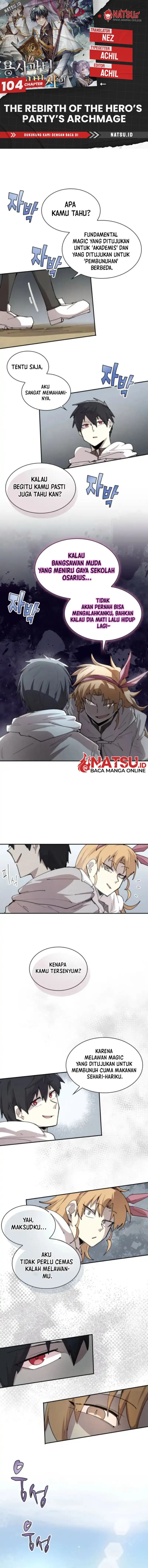 Read The Rebirth of the Hero’s Party’s Archmage Bahasa Indonesia ID Manga Online