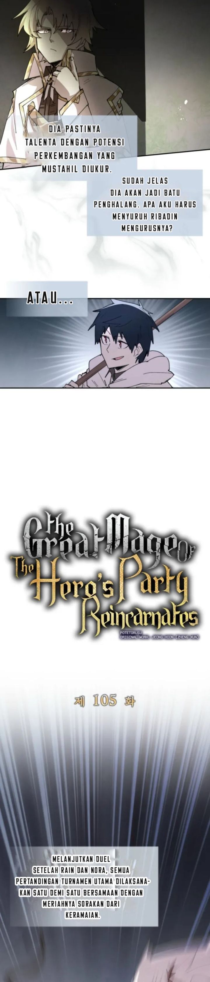 Read The Rebirth of the Hero’s Party’s Archmage Bahasa Indonesia ID Manga Online