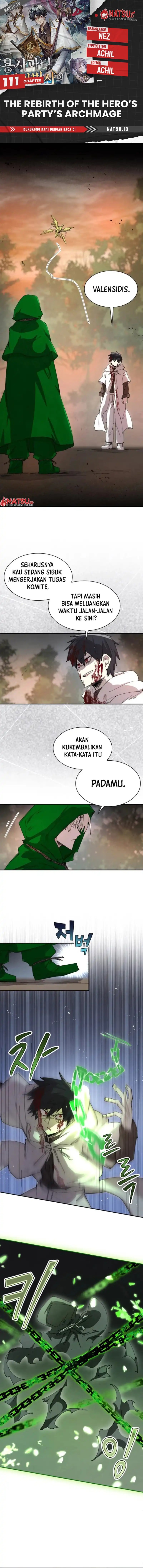 Read The Rebirth of the Hero’s Party’s Archmage Bahasa Indonesia ID Manga Online