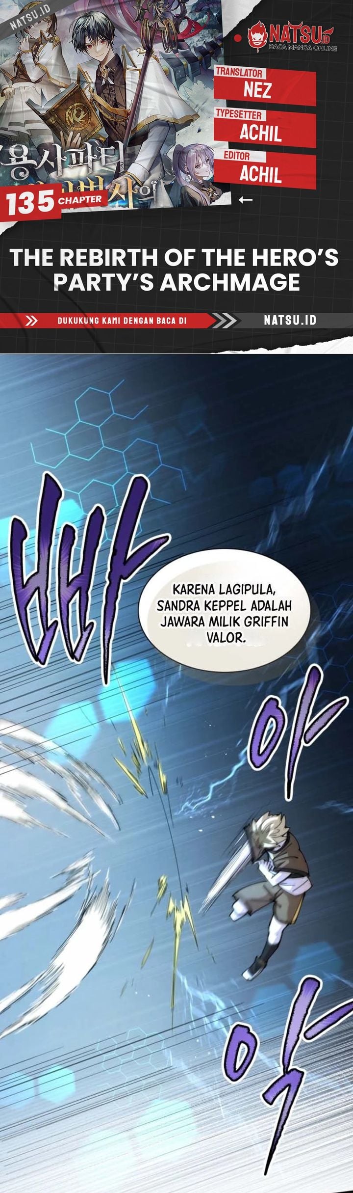 Read The Rebirth of the Hero’s Party’s Archmage Bahasa Indonesia ID Manga Online