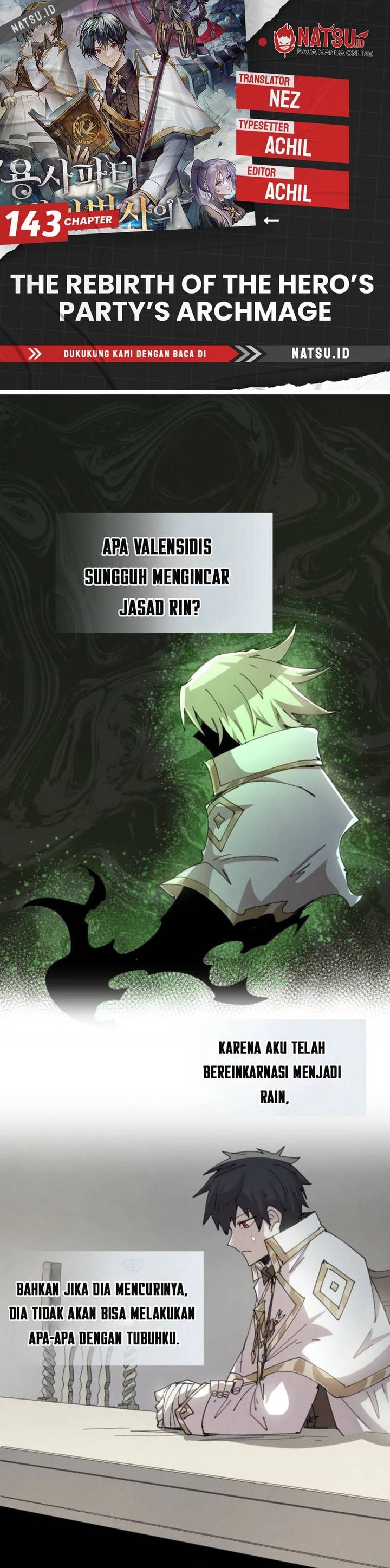 Read The Rebirth of the Hero’s Party’s Archmage Bahasa Indonesia ID Manga Online