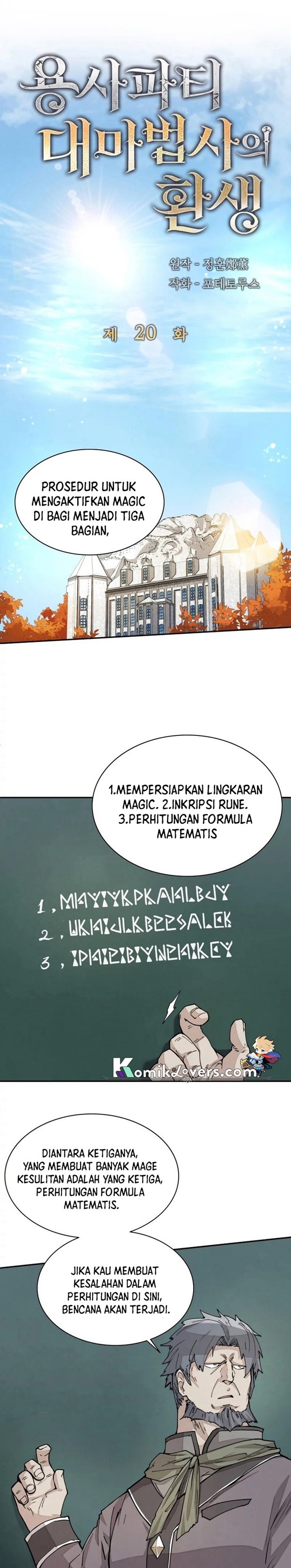 Read The Rebirth of the Hero’s Party’s Archmage Bahasa Indonesia ID Manga Online