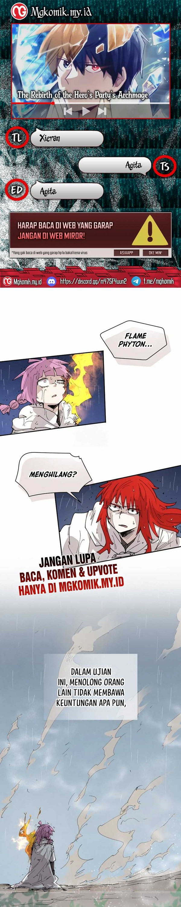 Read The Rebirth of the Hero’s Party’s Archmage Bahasa Indonesia ID Manga Online