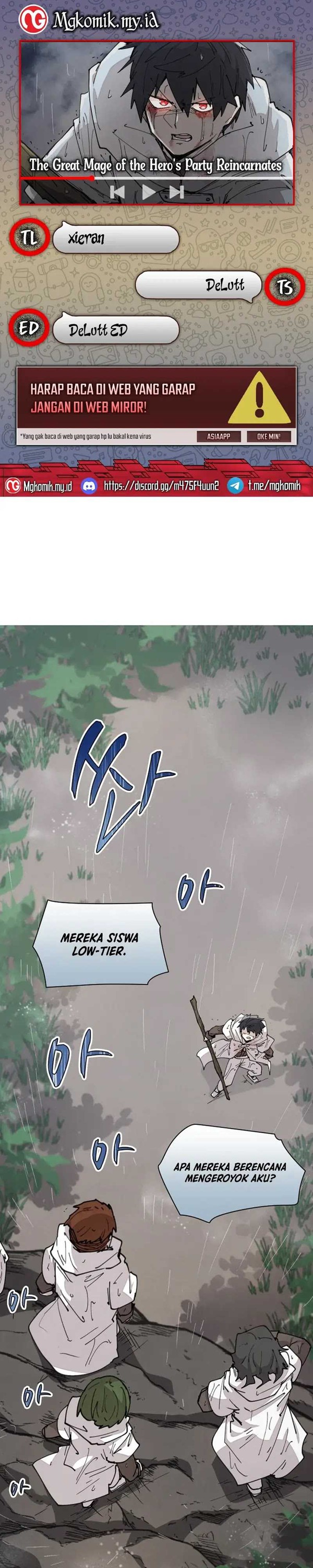 Read The Rebirth of the Hero’s Party’s Archmage Bahasa Indonesia ID Manga Online