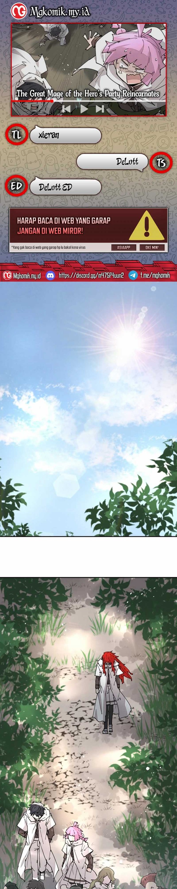 Read The Rebirth of the Hero’s Party’s Archmage Bahasa Indonesia ID Manga Online