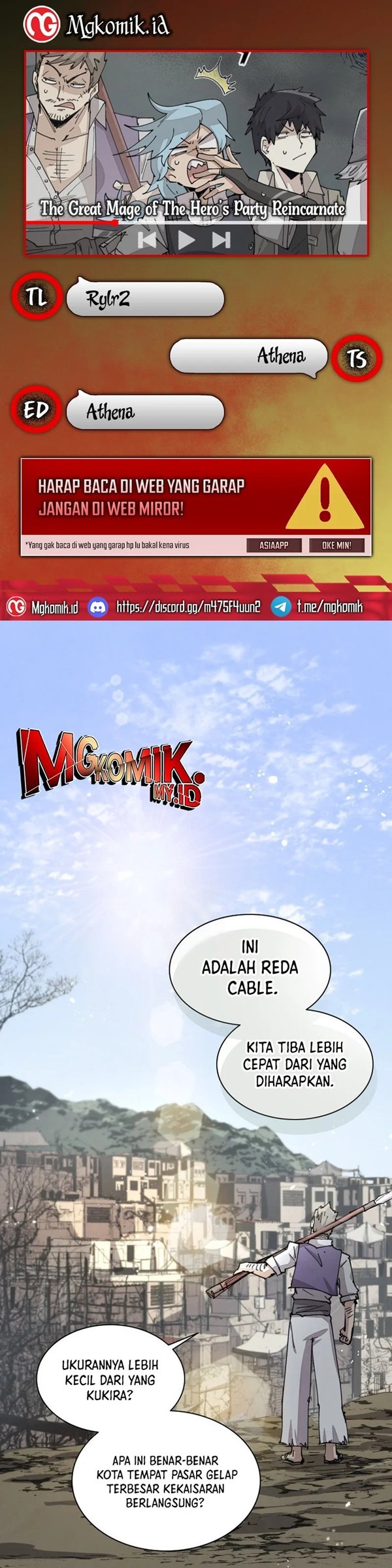 Read The Rebirth of the Hero’s Party’s Archmage Bahasa Indonesia ID Manga Online