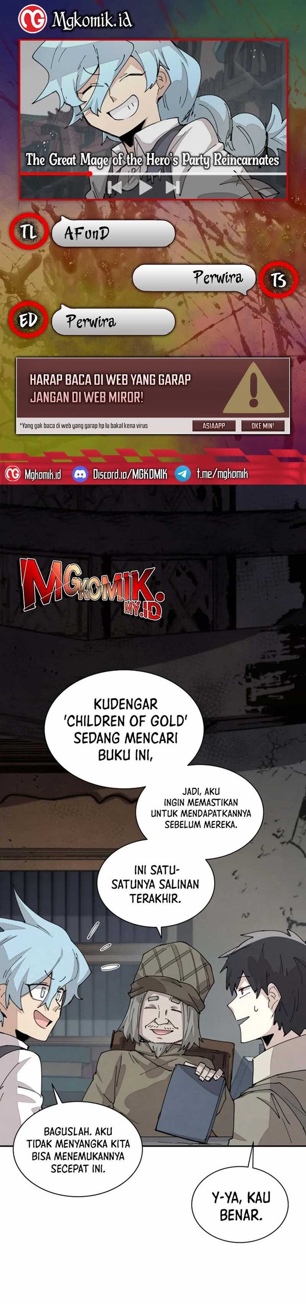 Read The Rebirth of the Hero’s Party’s Archmage Bahasa Indonesia ID Manga Online