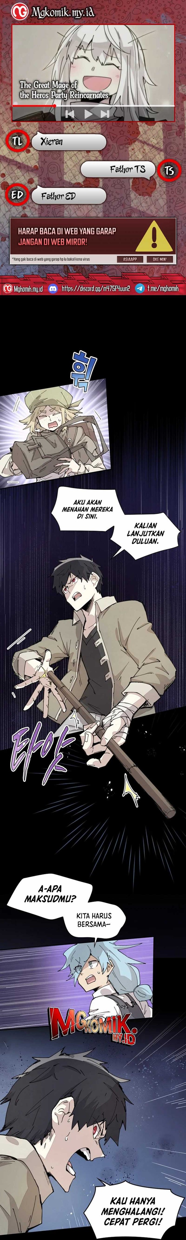 Read The Rebirth of the Hero’s Party’s Archmage Bahasa Indonesia ID Manga Online
