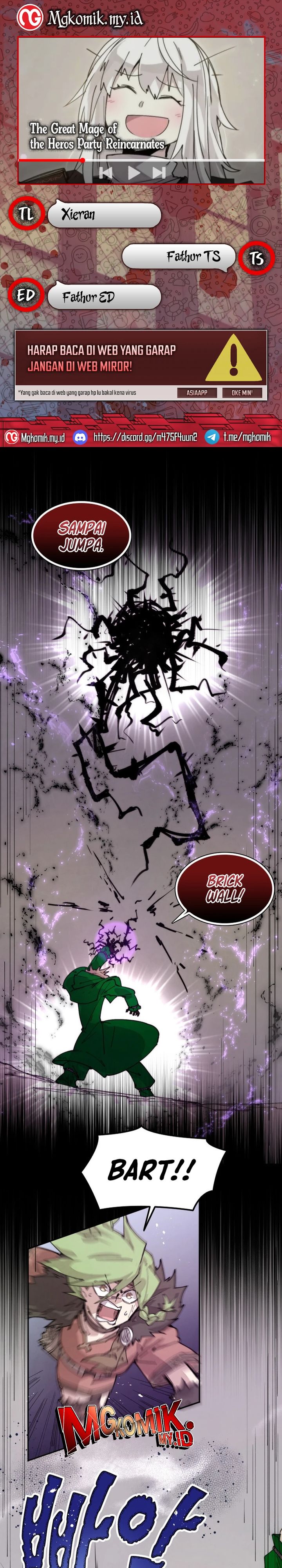 Read The Rebirth of the Hero’s Party’s Archmage Bahasa Indonesia ID Manga Online
