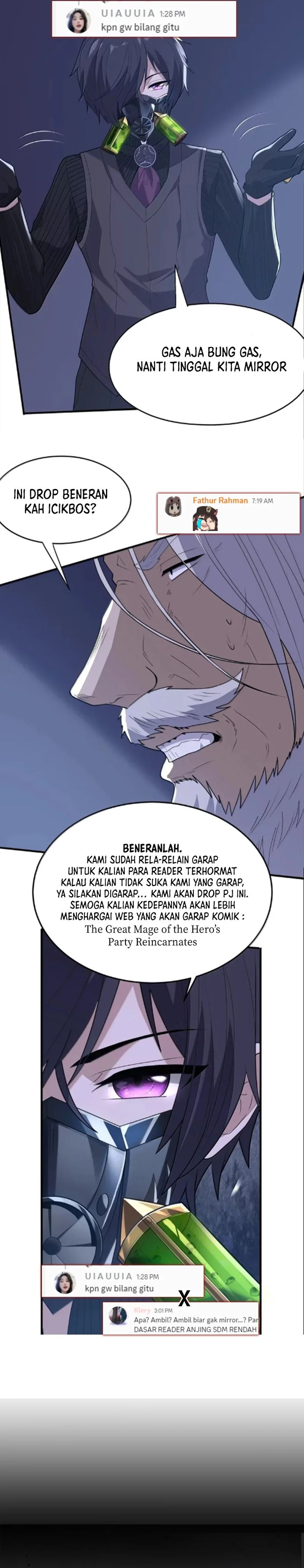 Read The Rebirth of the Hero’s Party’s Archmage Bahasa Indonesia ID Manga Online