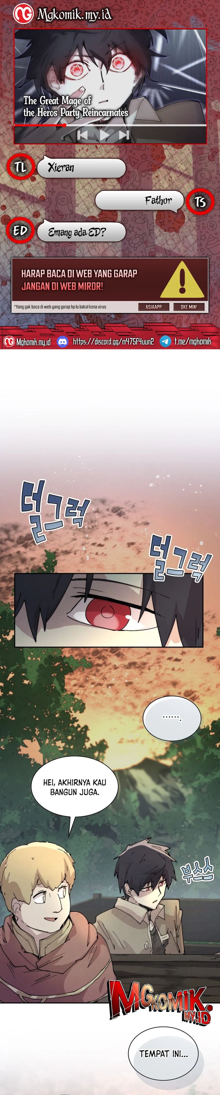 Read The Rebirth of the Hero’s Party’s Archmage Bahasa Indonesia ID Manga Online