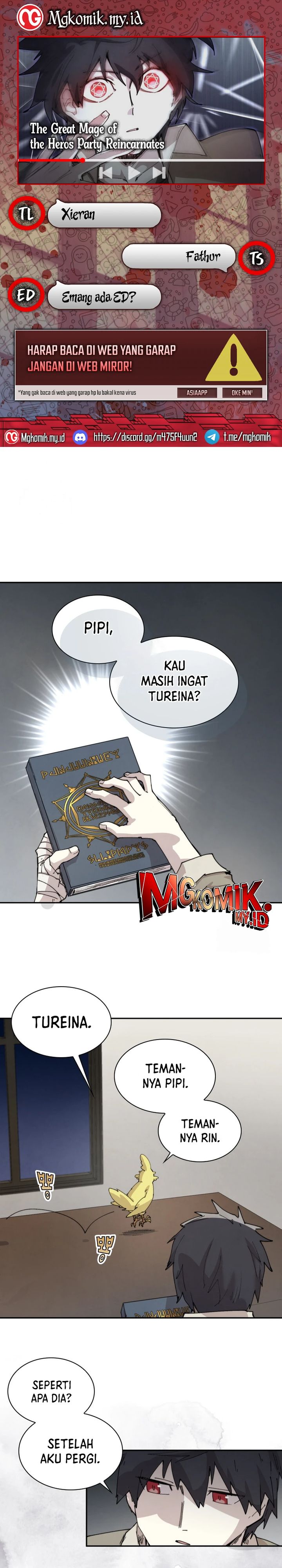 Read The Rebirth of the Hero’s Party’s Archmage Bahasa Indonesia ID Manga Online