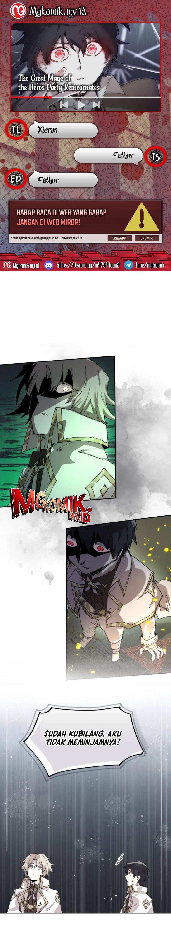 Read The Rebirth of the Hero’s Party’s Archmage Bahasa Indonesia ID Manga Online