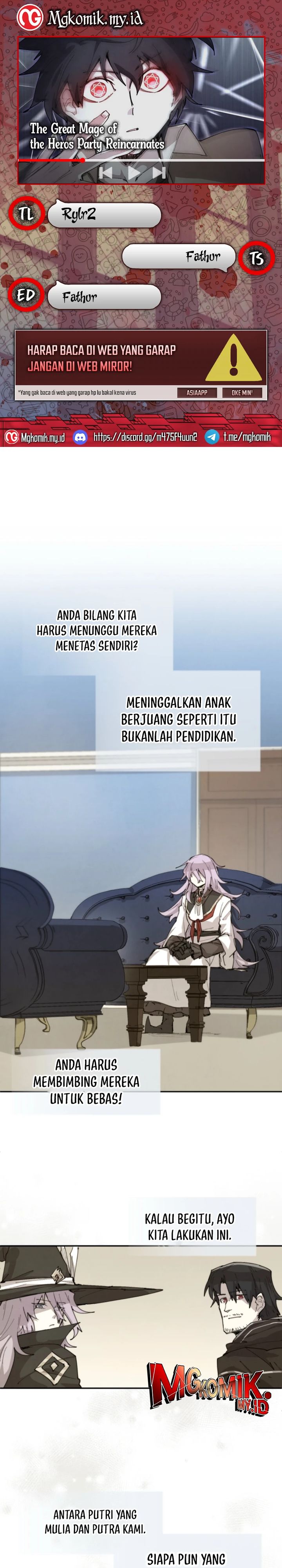 Read The Rebirth of the Hero’s Party’s Archmage Bahasa Indonesia ID Manga Online