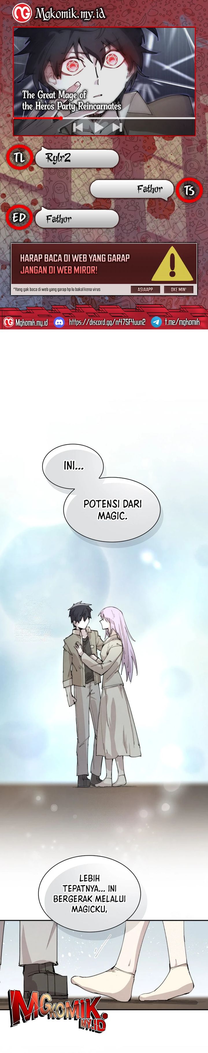 Read The Rebirth of the Hero’s Party’s Archmage Bahasa Indonesia ID Manga Online