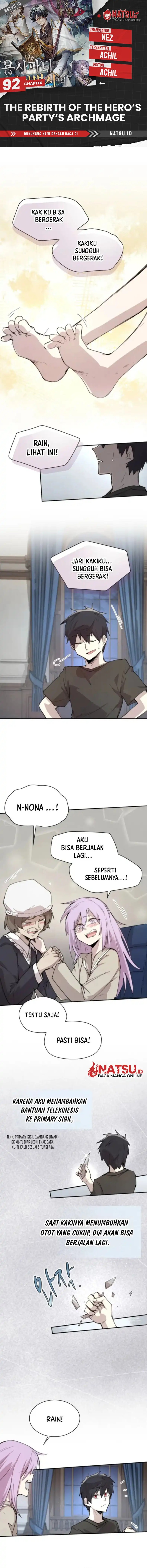 Read The Rebirth of the Hero’s Party’s Archmage Bahasa Indonesia ID Manga Online