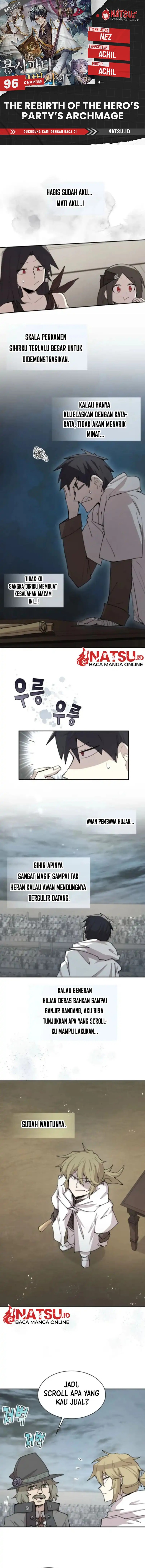Read The Rebirth of the Hero’s Party’s Archmage Bahasa Indonesia ID Manga Online